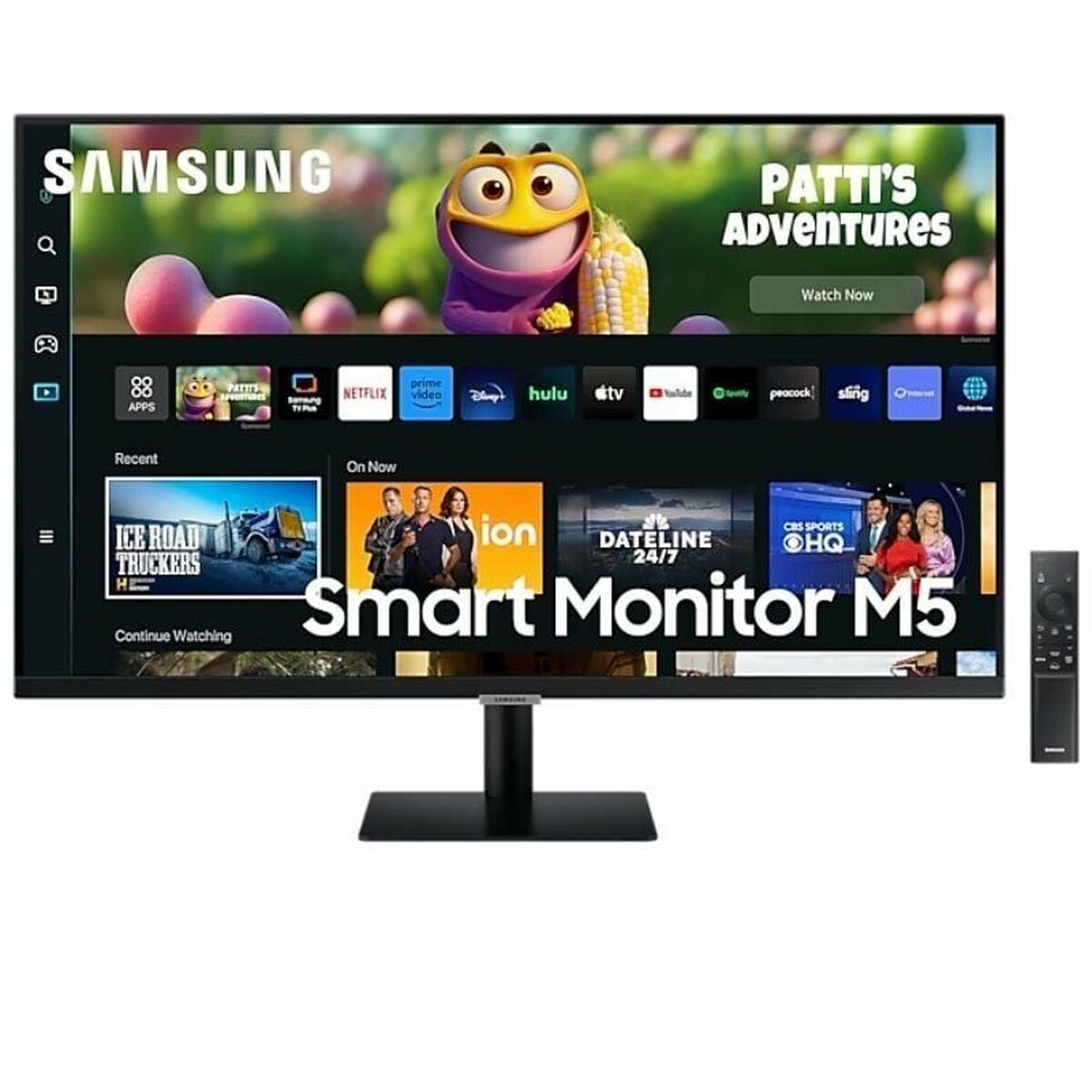 Monitor Samsung M5 S32DM500EU Full HD 32" Svart - 6