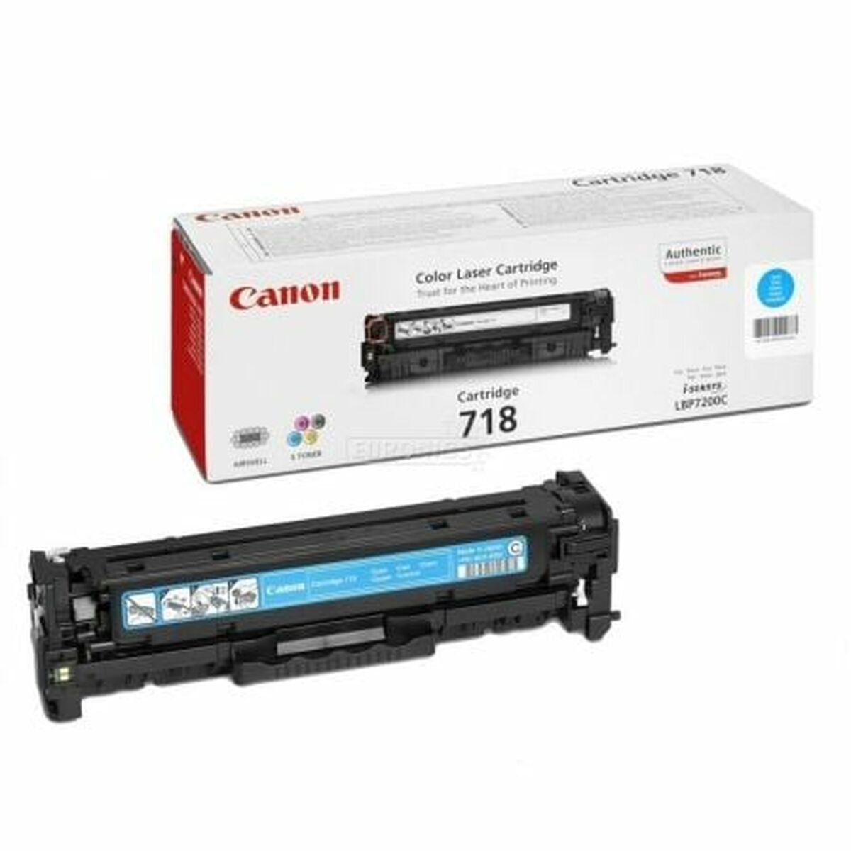Original Toner Canon CRG-718 C Turkos