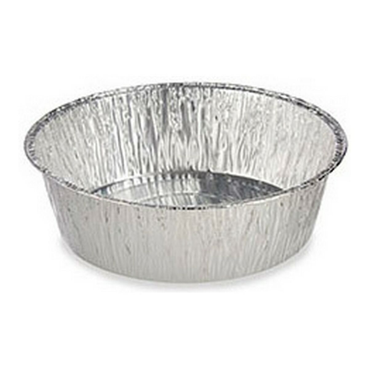 Uppsättning med Brickor Kinvara Silvrig Silver Aluminium 25 x 8 x 25 cm