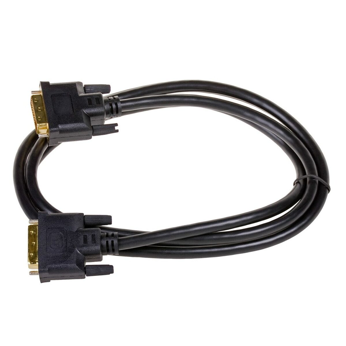 Video Digital DVI-D Kabel Akyga AK-AV-06 Svart 1,8 m - 2