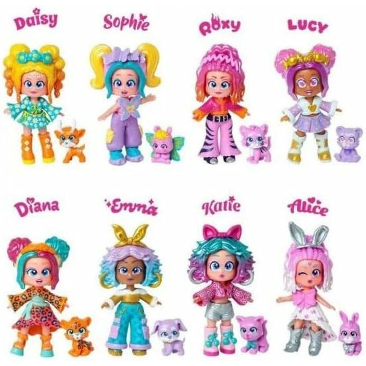 Bebisdocka Magicbox Kookyloos Pet Party 18,5 x 29 x 23 cm - 2