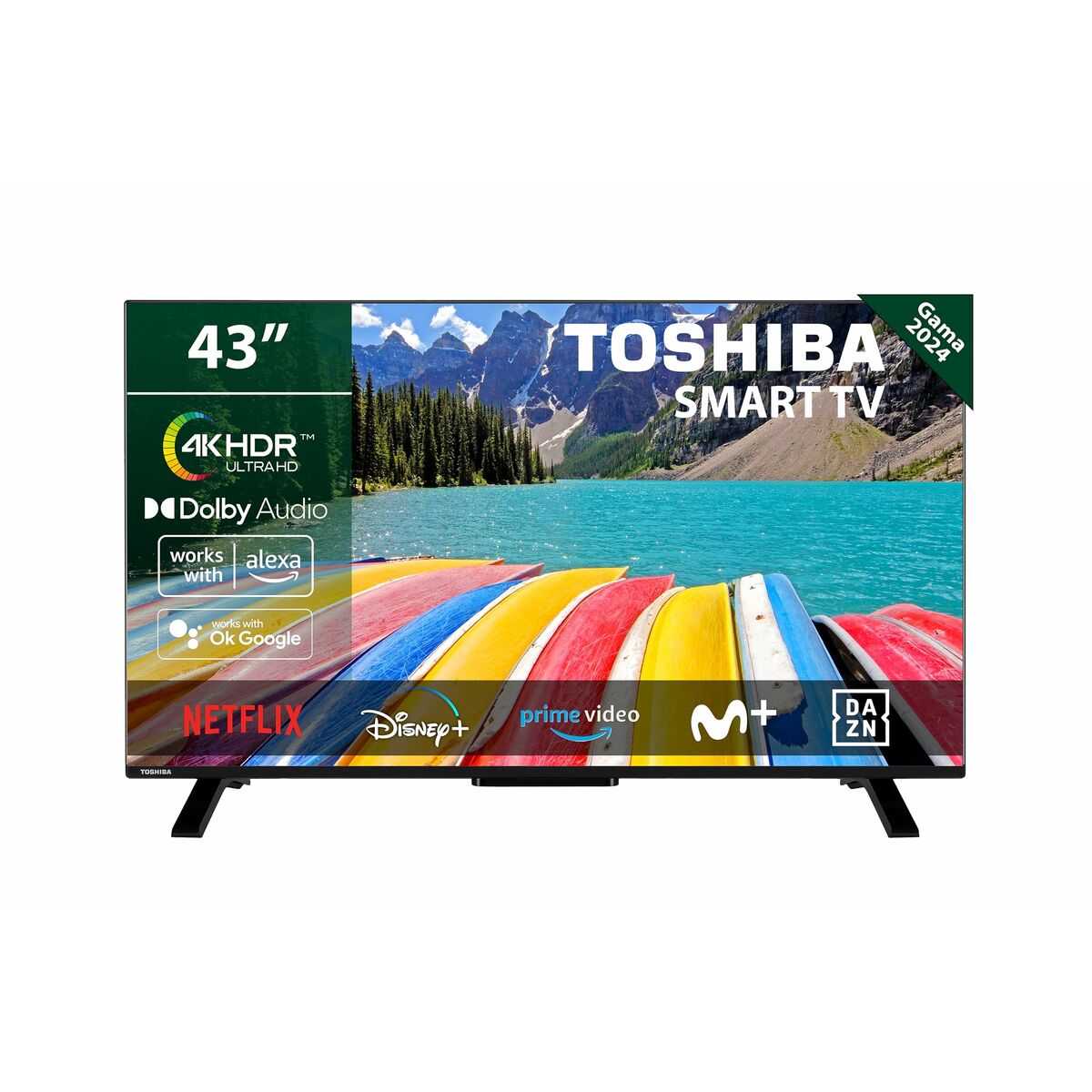 Smart TV Toshiba 43UV2363DG 4K Ultra HD 43" LED - 3