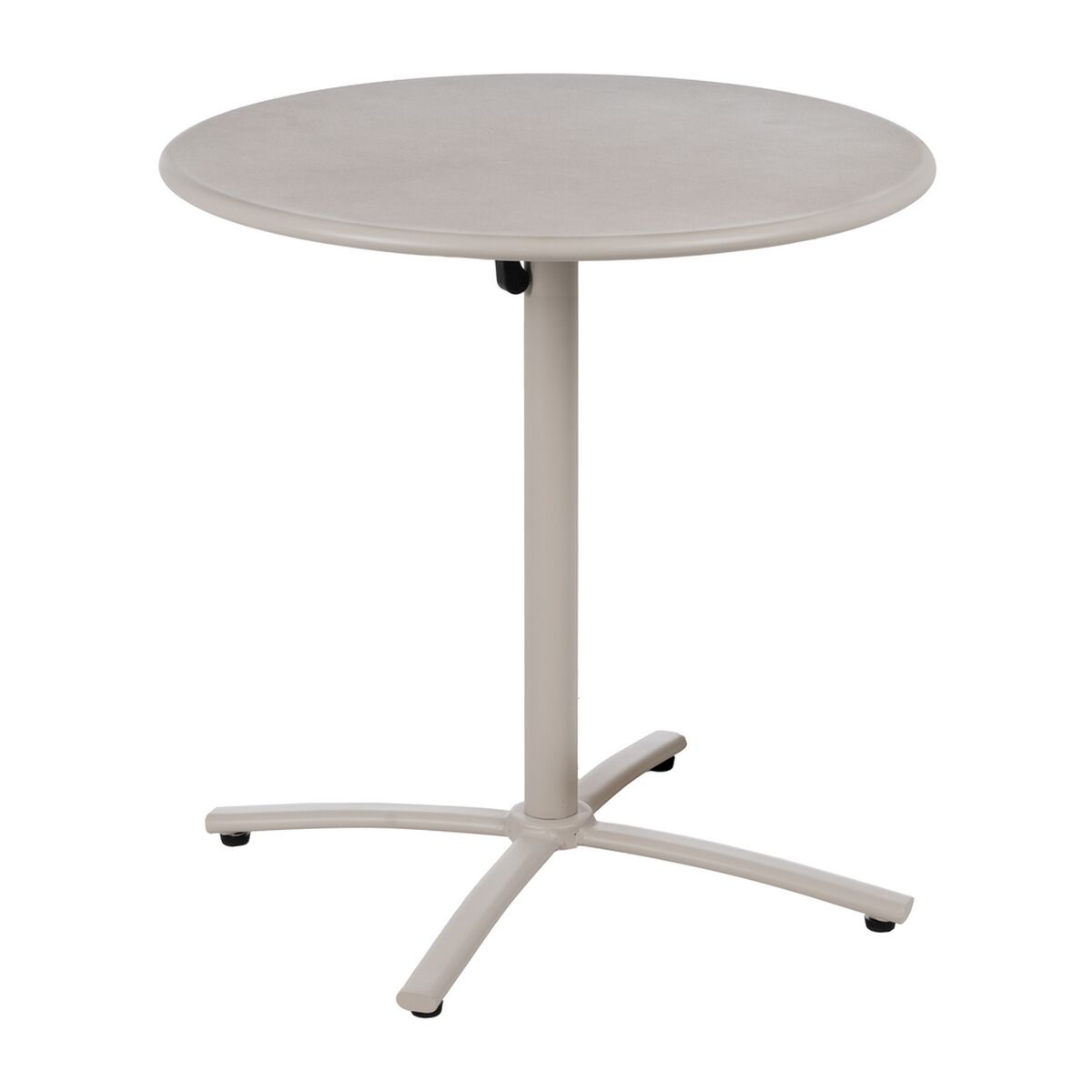 Hopfällbara sidobord Beige-brun (taupe) 70 x 70 x 72 cm