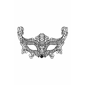 Mask Maskarade Svart