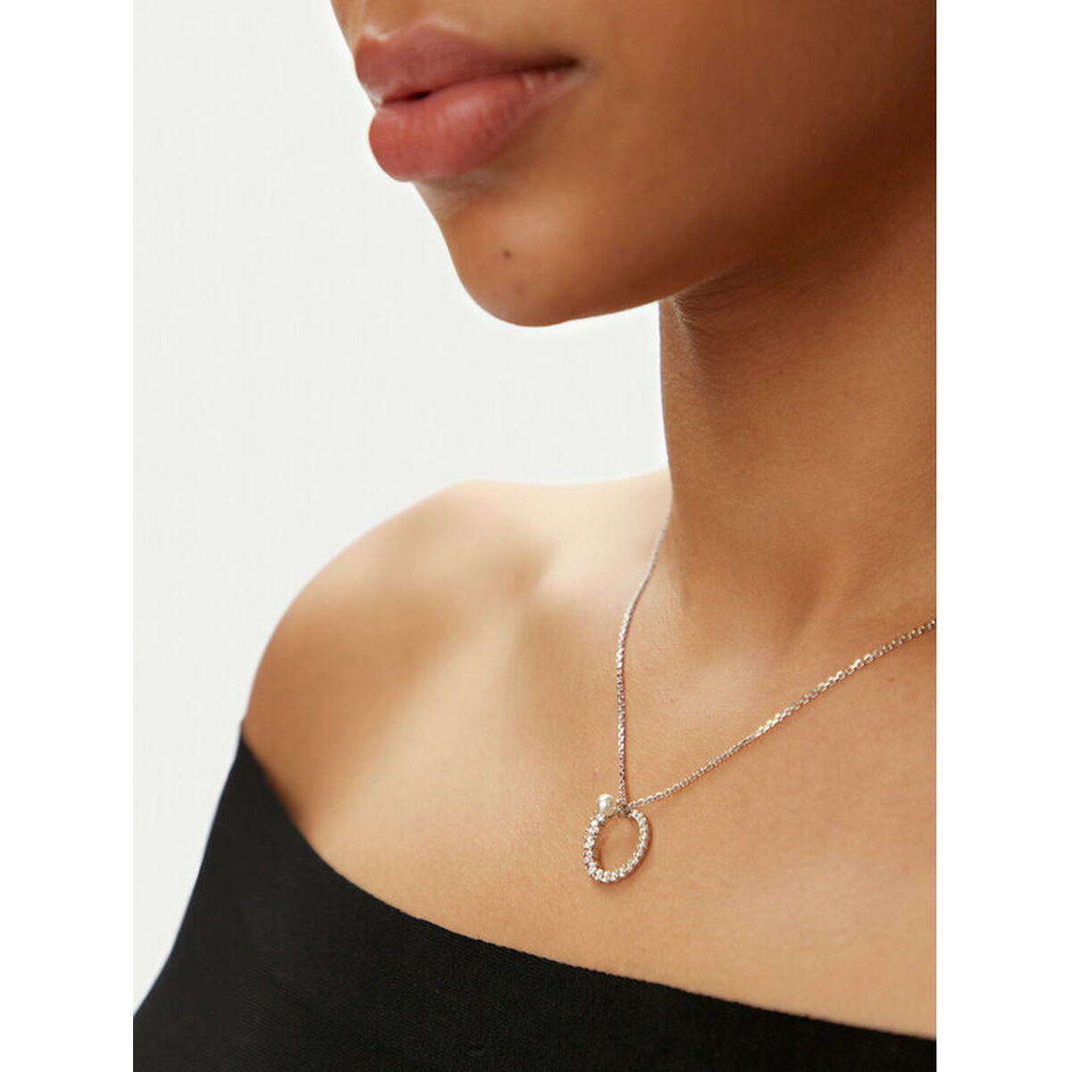 Damhängen Swarovski 5688751 Silvrig - 2