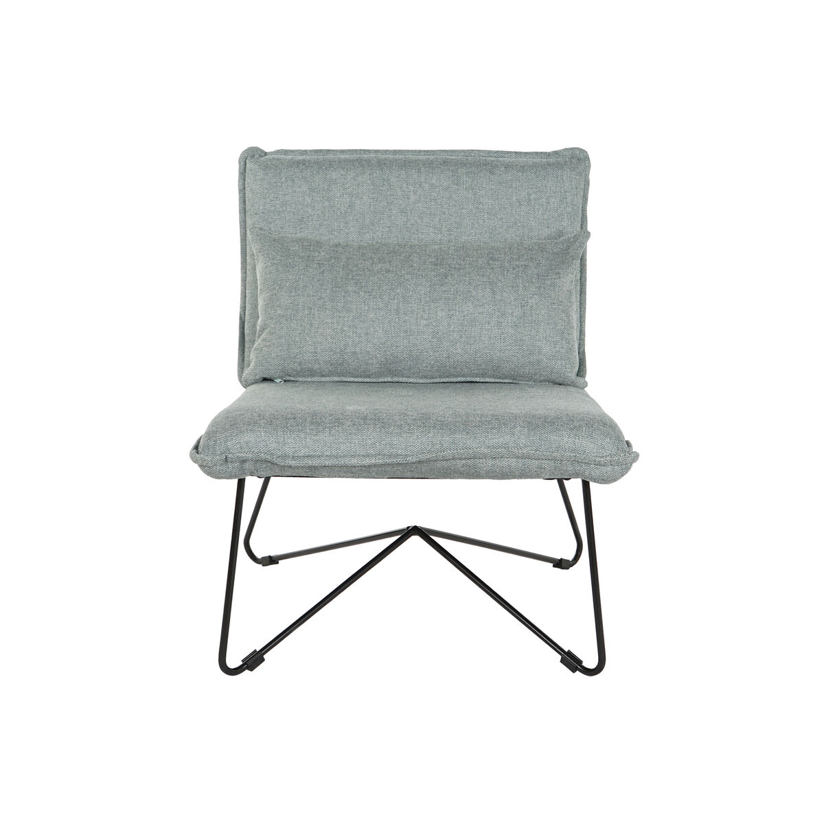 Fåtölj Home ESPRIT Svart Grön Metall 66 x 78 x 75 cm - 3