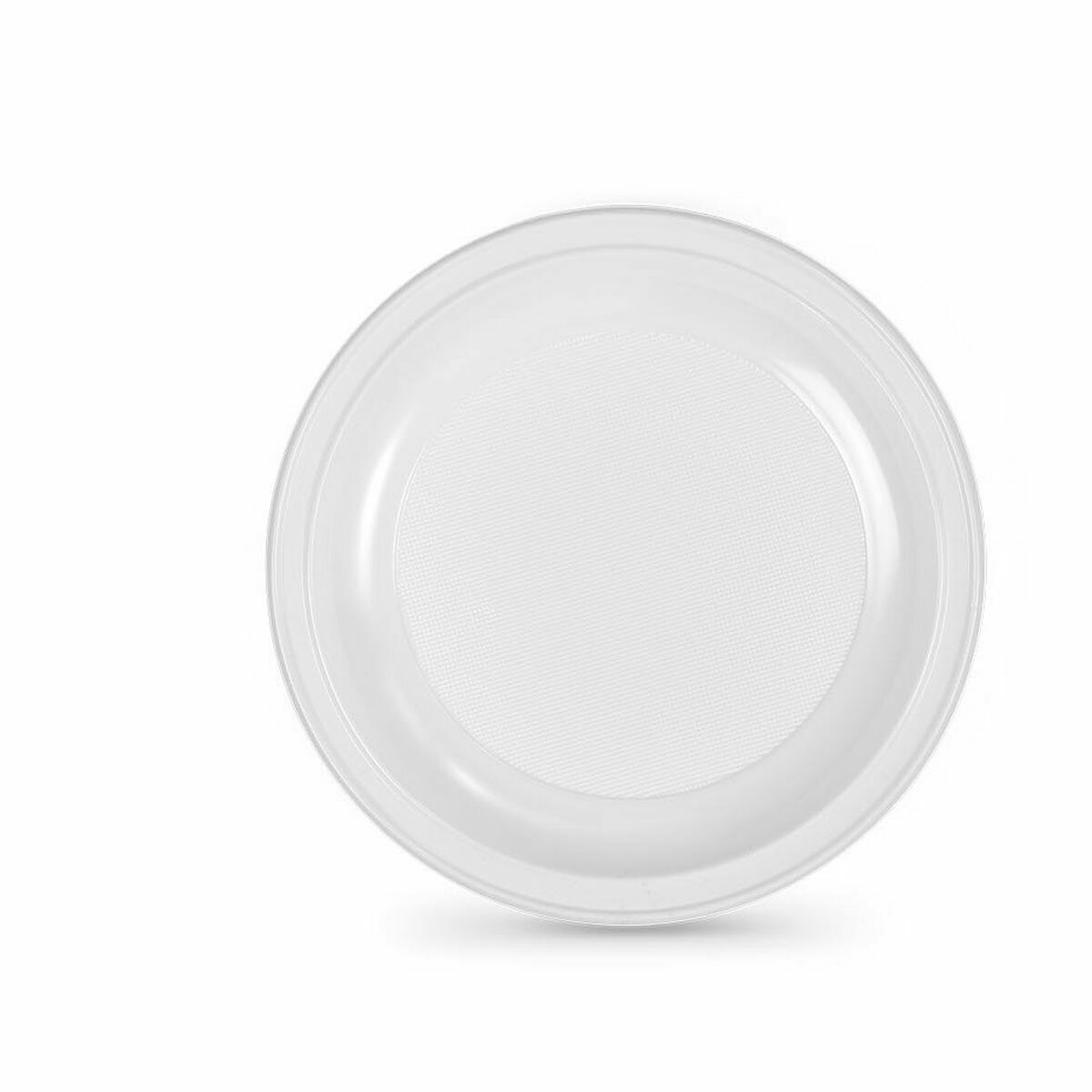 Set med återanvändbara tallrikar Algon Vit Plast 28 x 28 x 1,5 cm (36 antal) - 4