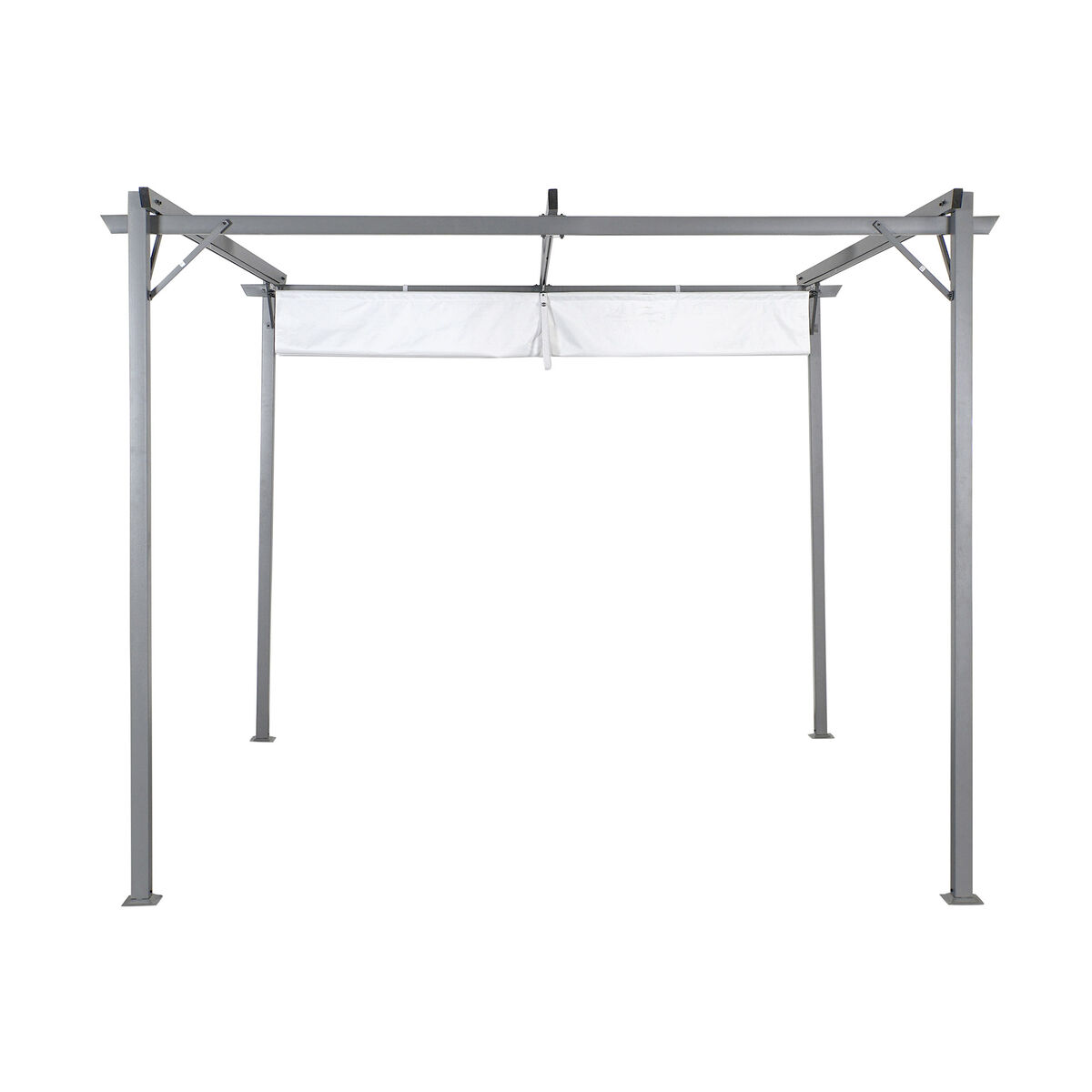 Pergola DKD Home Decor 290 x 290 x 230 cm Stål - 2