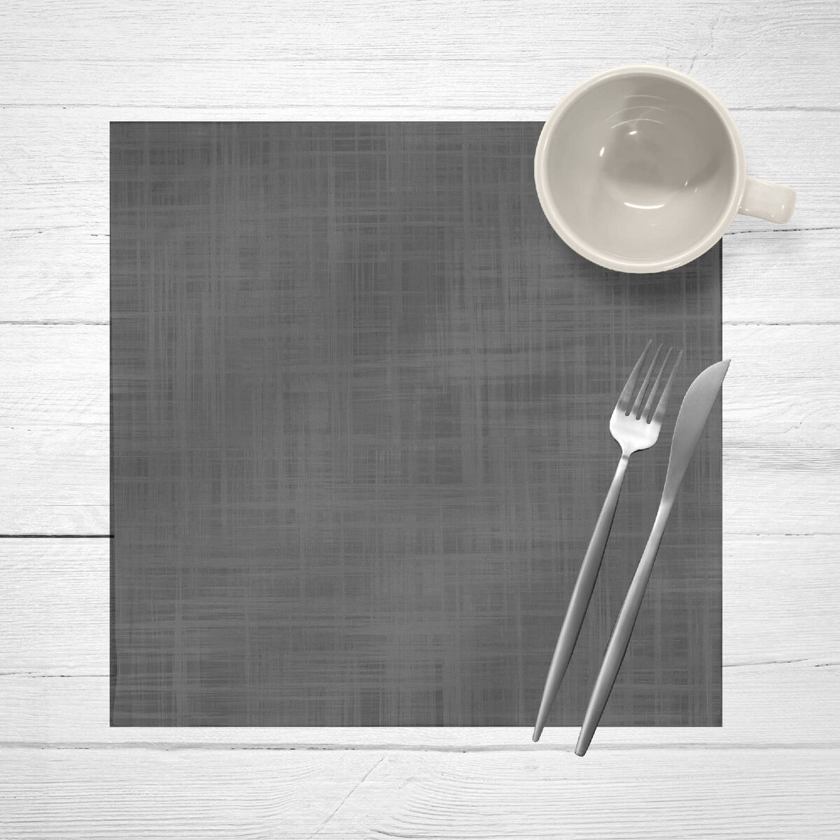 Servetter Belum 0120-42 Multicolour Mörkgrå 45 x 45 cm - 3