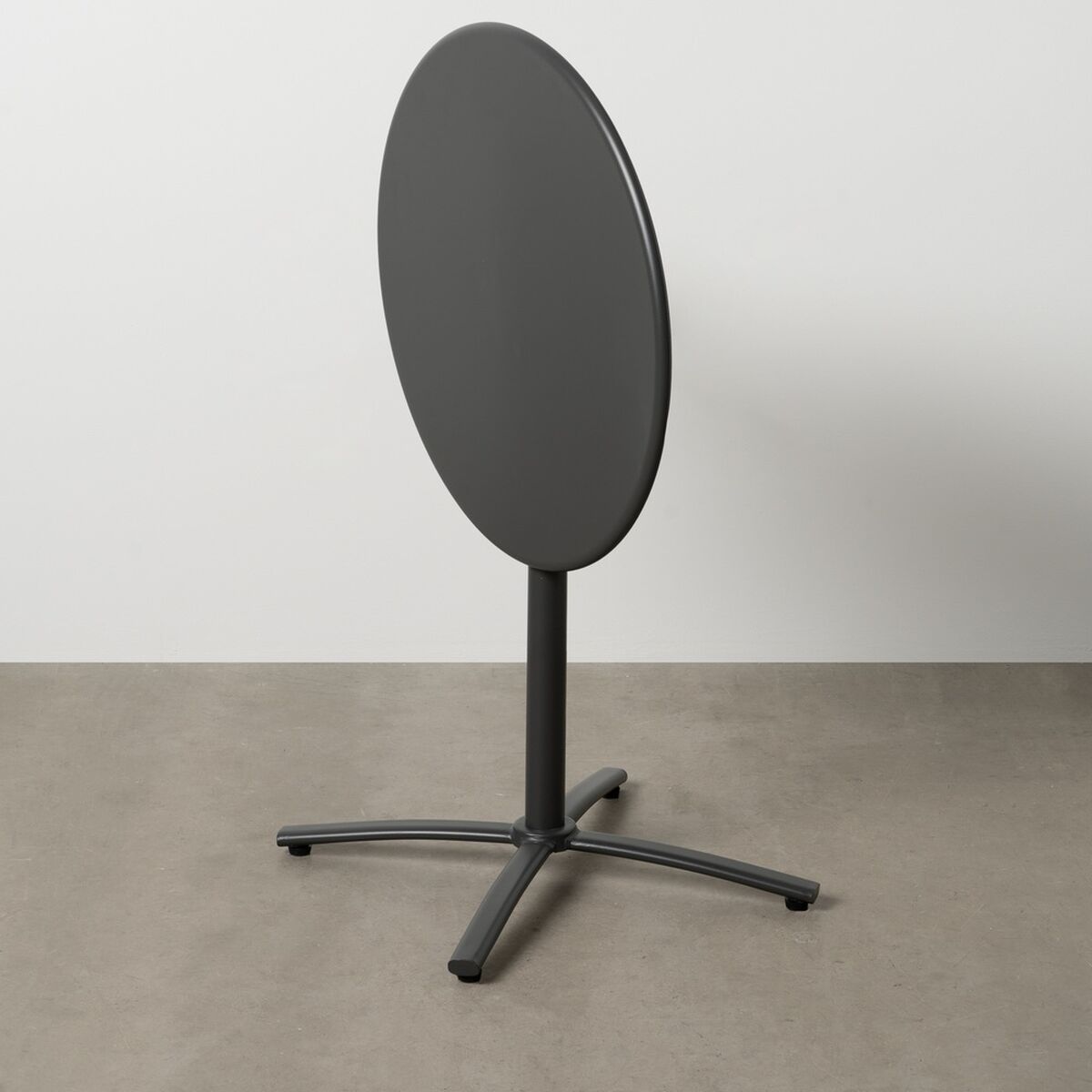 Hopfällbara sidobord Antracitgrå 70 x 70 x 72 cm - 3