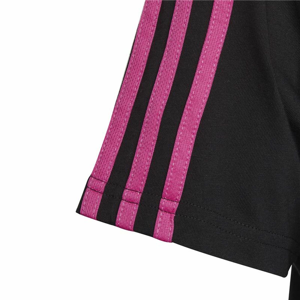 Barn T-shirt med kortärm Adidas Essentials Svart - 4