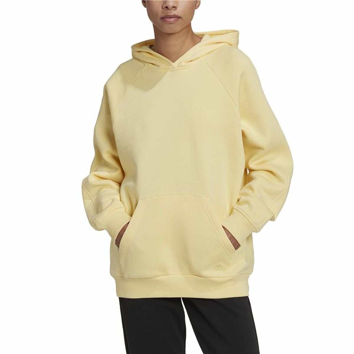 Tröja med huva Dam Adidas ALL SZN Boyfriend  Multicolour - 7
