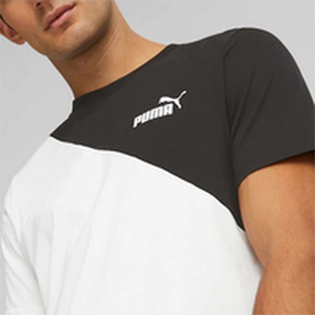 T-shirt Puma Power Cat Grön Män - 9