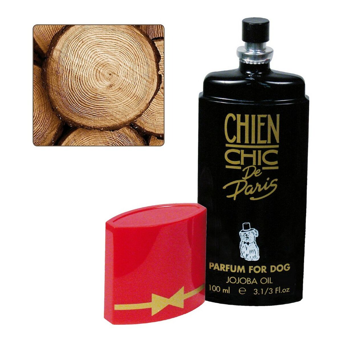 Husdjursparfym Chien Chic Hund Av trä (100 ml) - 2