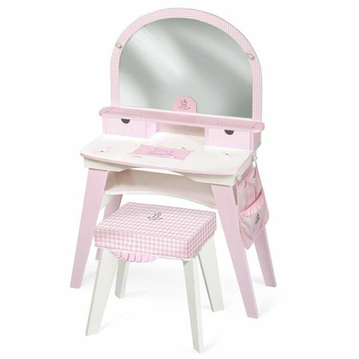 Sminkbord med pall Decuevas 62 x 38 x 110 cm - 8