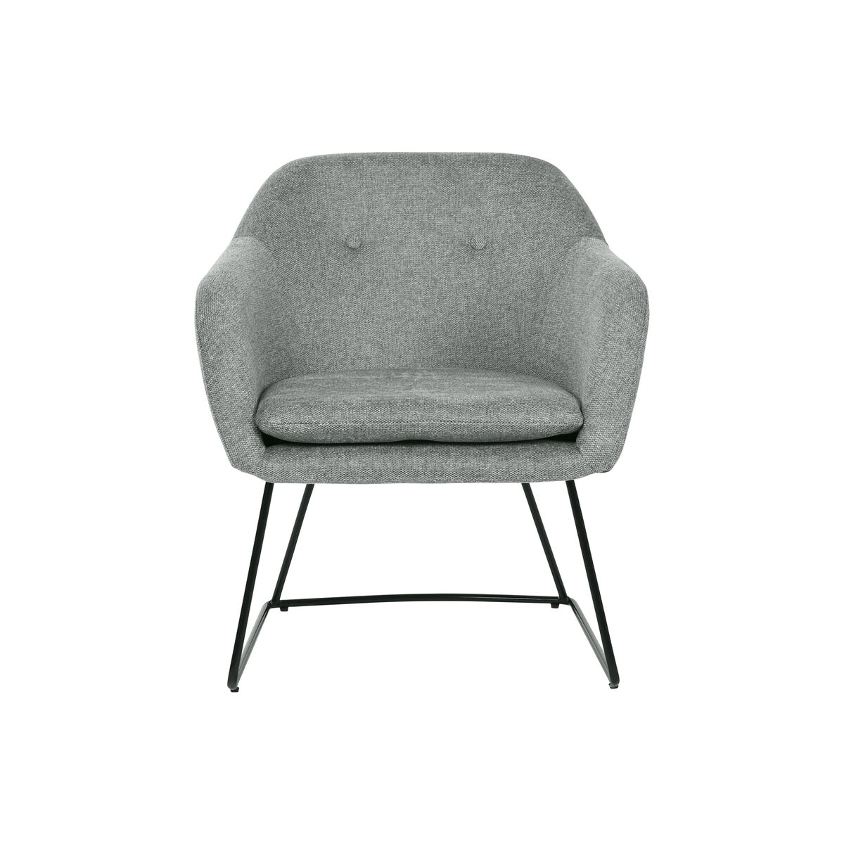 Fåtölj Home ESPRIT Svart Grön Metall 63 x 64 x 70 cm - 5