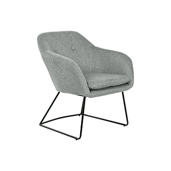 Fåtölj Home ESPRIT Svart Grön Metall 63 x 64 x 70 cm