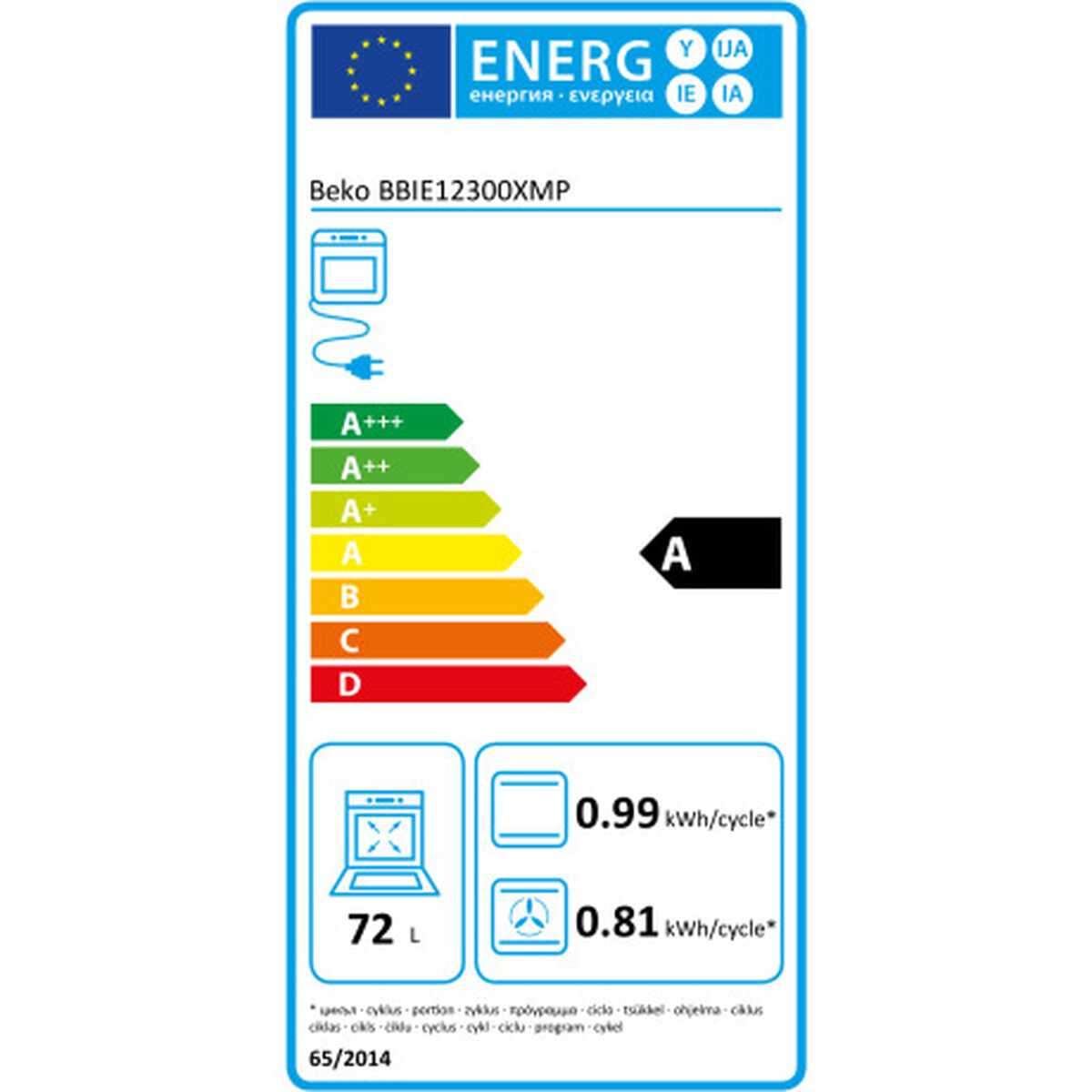 Multifunktionsugn BEKO BBIE12300XMP - 2