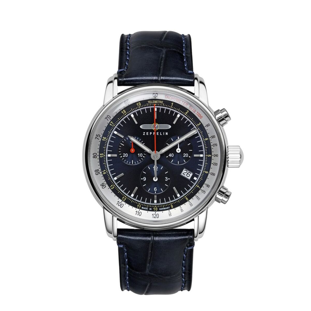 Herrklocka Zeppelin 8888-3 Svart