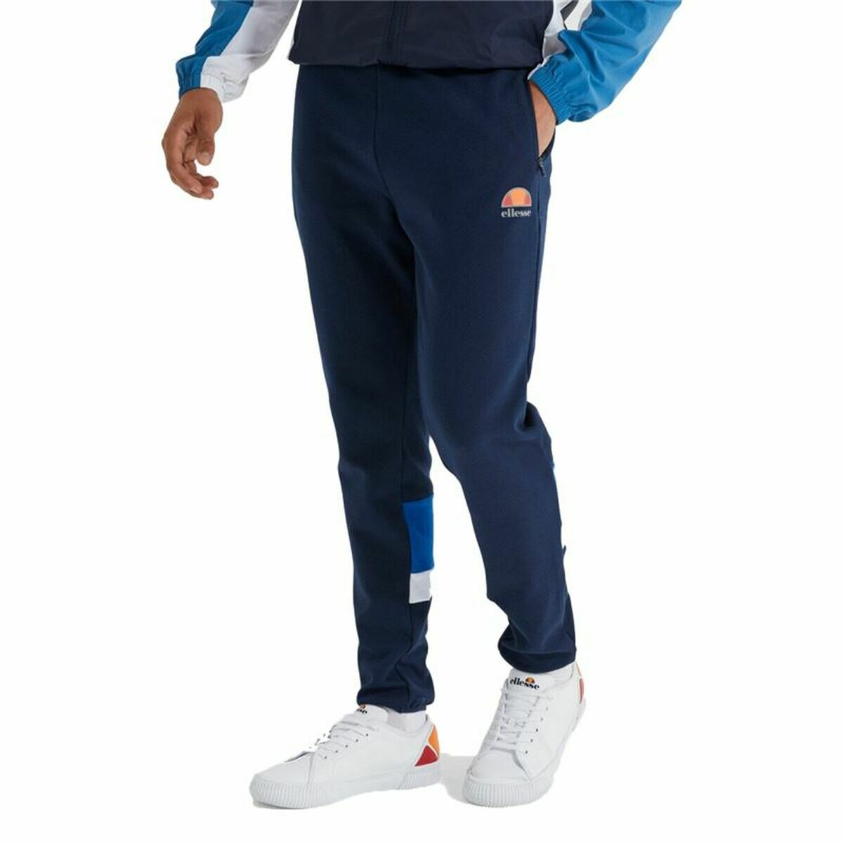 Långa träningsbyxor Ellesse Markios Blå Män - 6