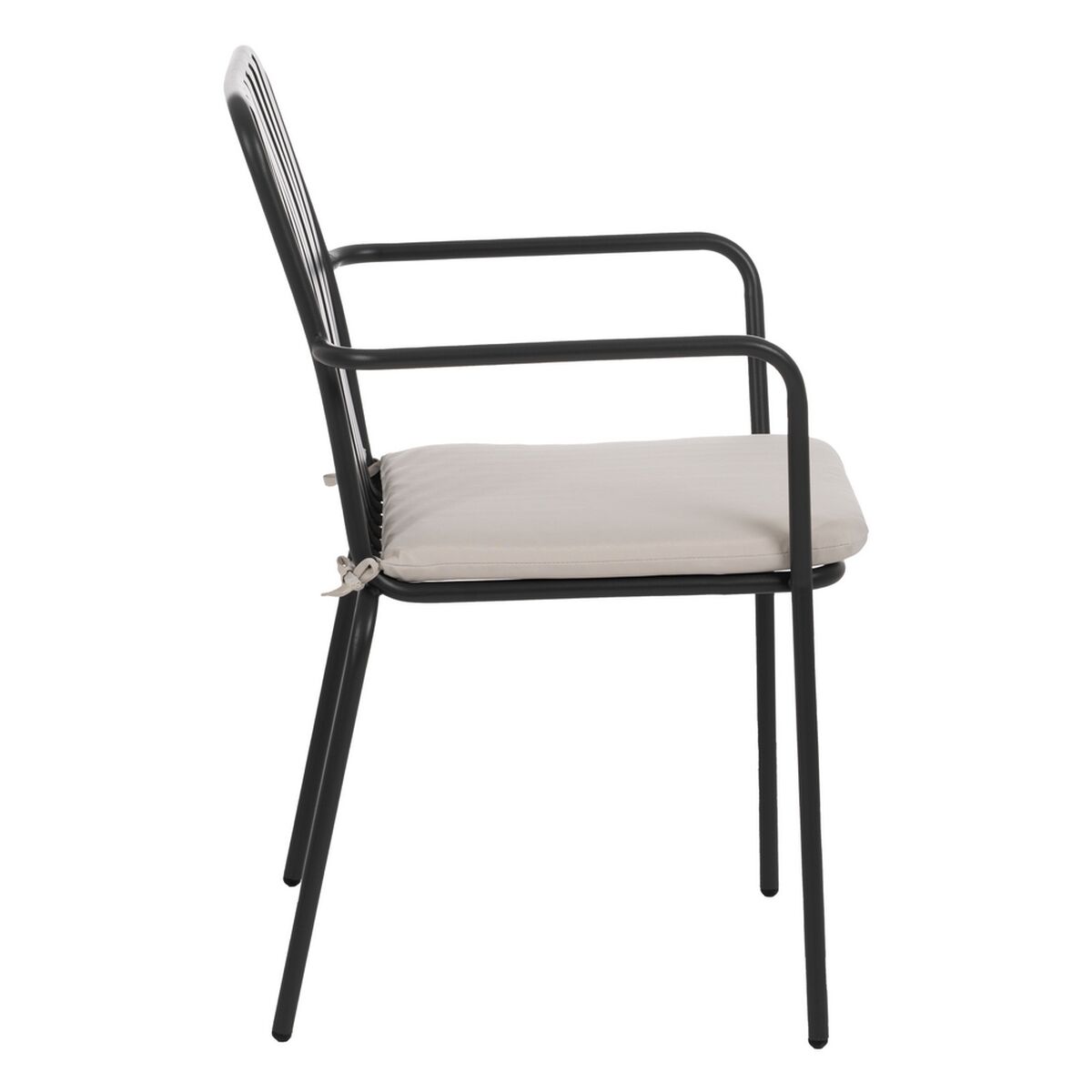 Matsalsstol Antracitgrå 52 x 57 x 87 cm - 3