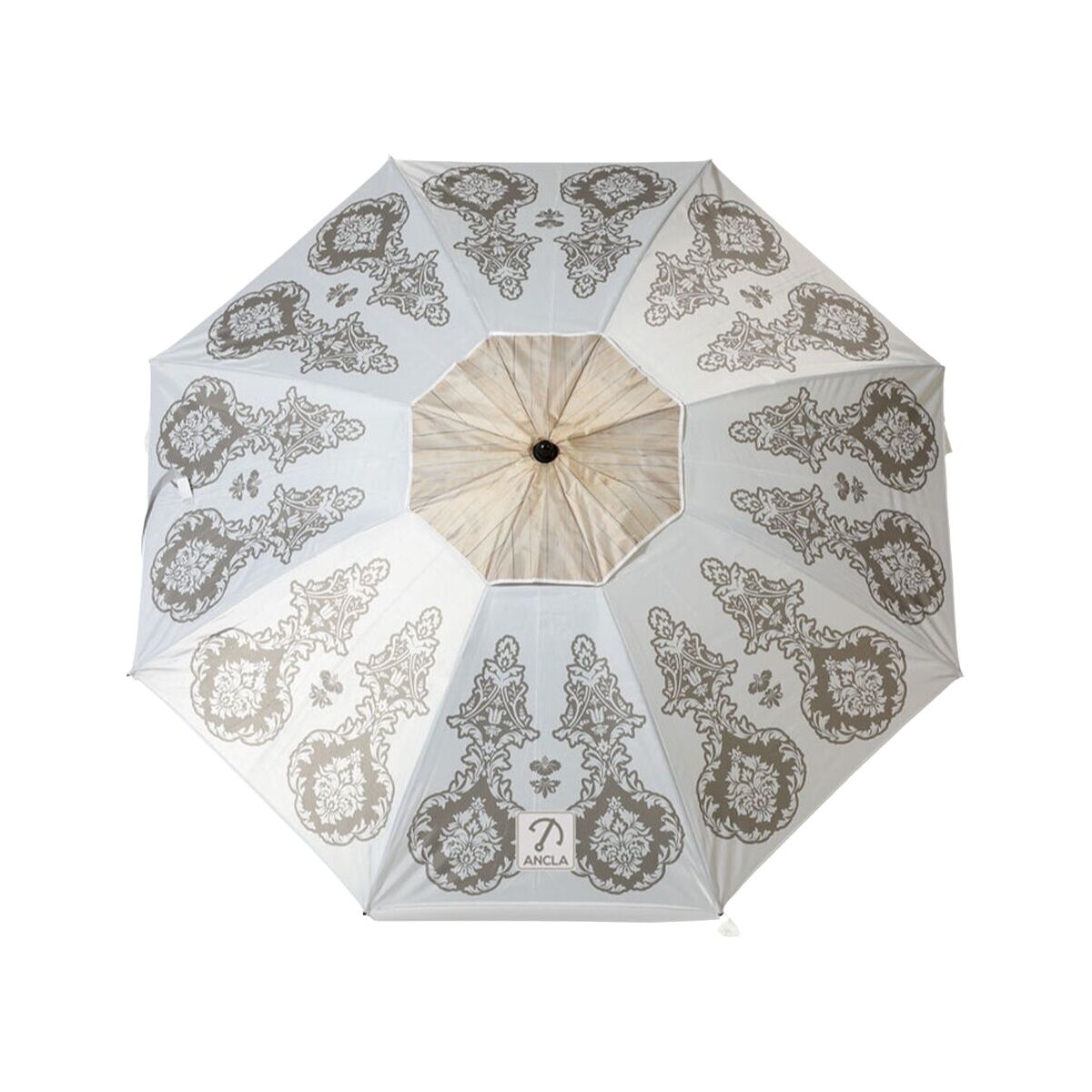 Parasoll Vit Ø 200 cm SPF50+ Boho - 2