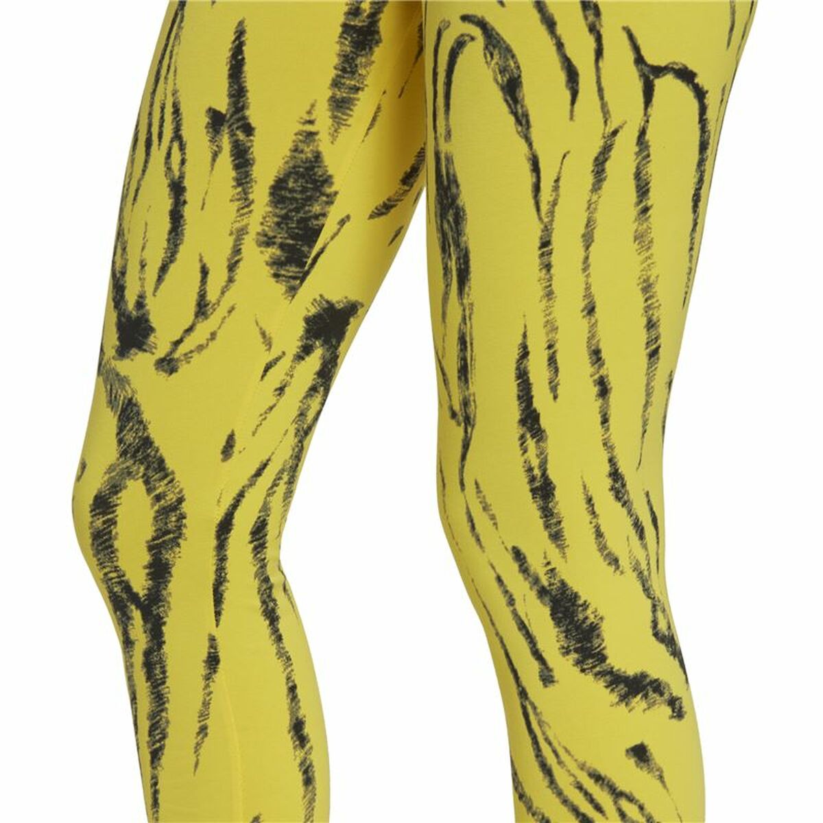 Sport-leggings, Dam Adidas Future Icons Animal-Print Gul - 2
