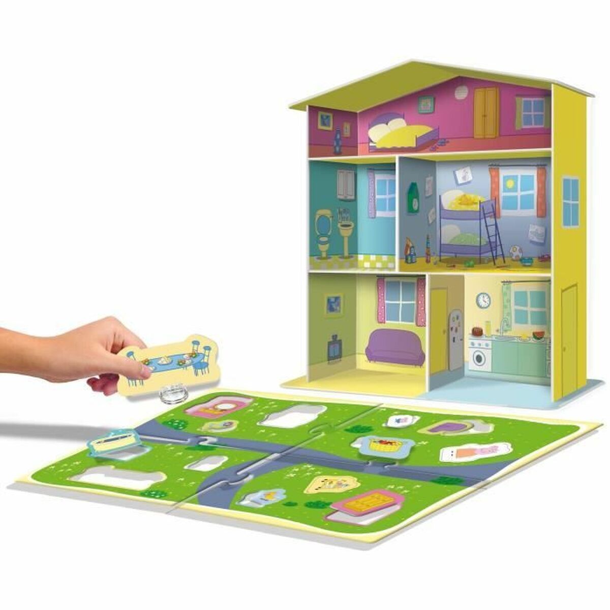 3D-pussel Lisciani Giochi Peppa Pig Learning House 3D - 4