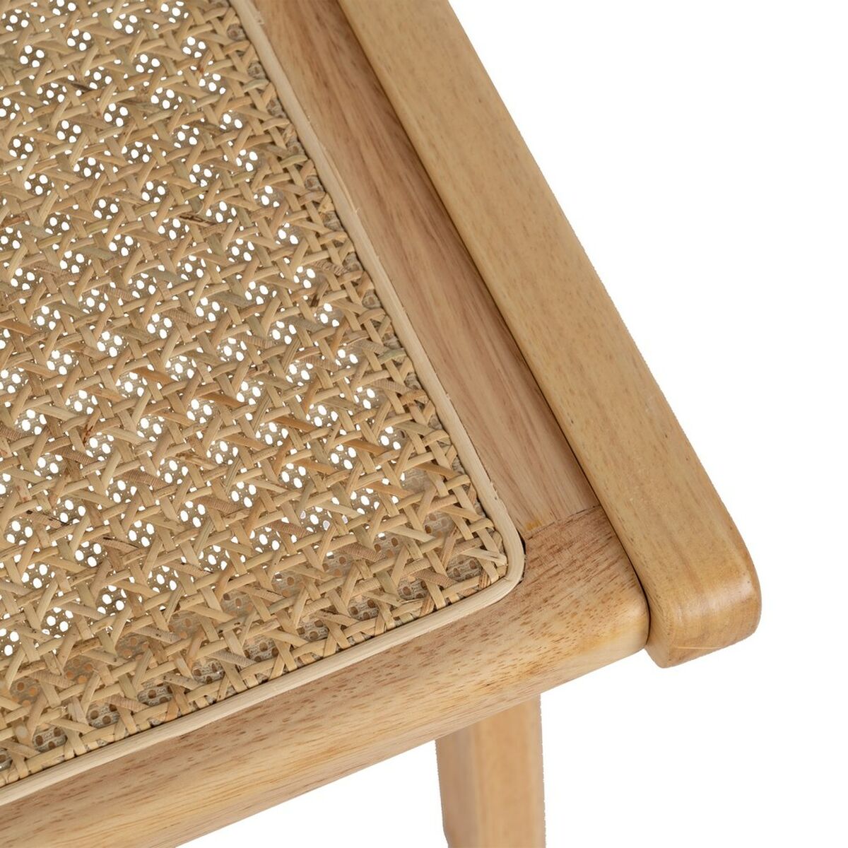 Fåtölj Naturell Trä Rattan 60,5 x 73,5 x 72,5 cm - 6