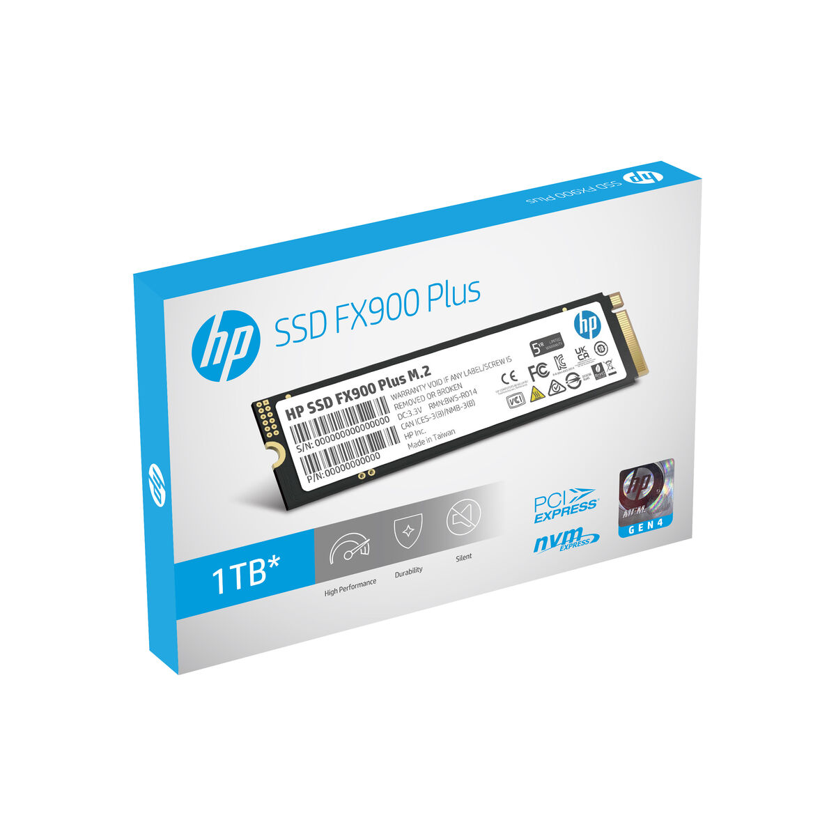 Hårddisk HP FX900 PLUS 512 GB SSD