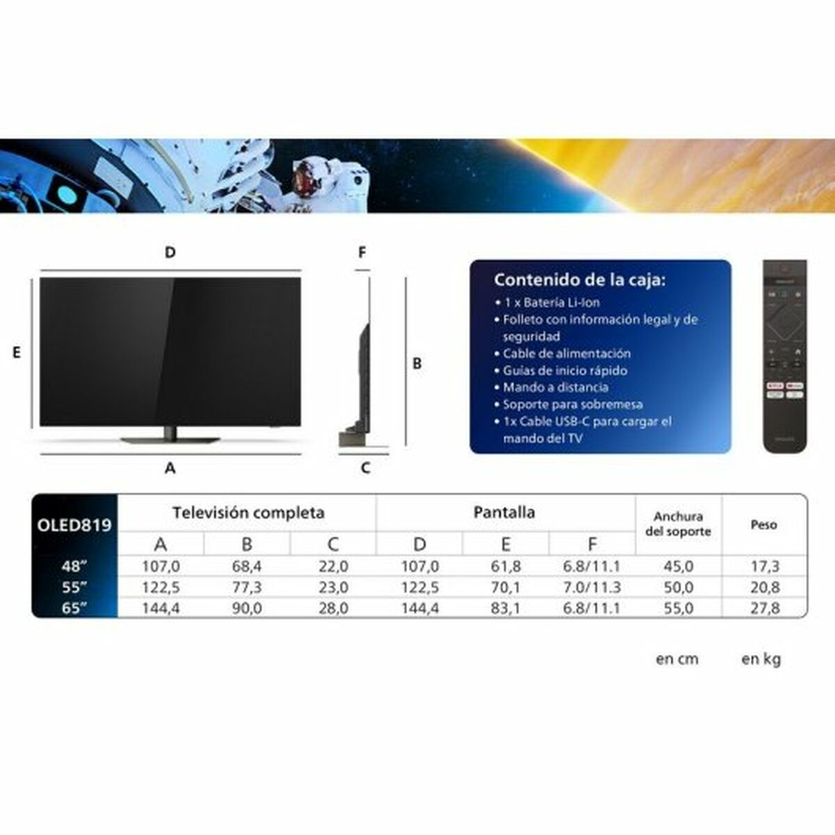 Smart TV Philips 65OLED819 4K Ultra HD 65" OLED - 2