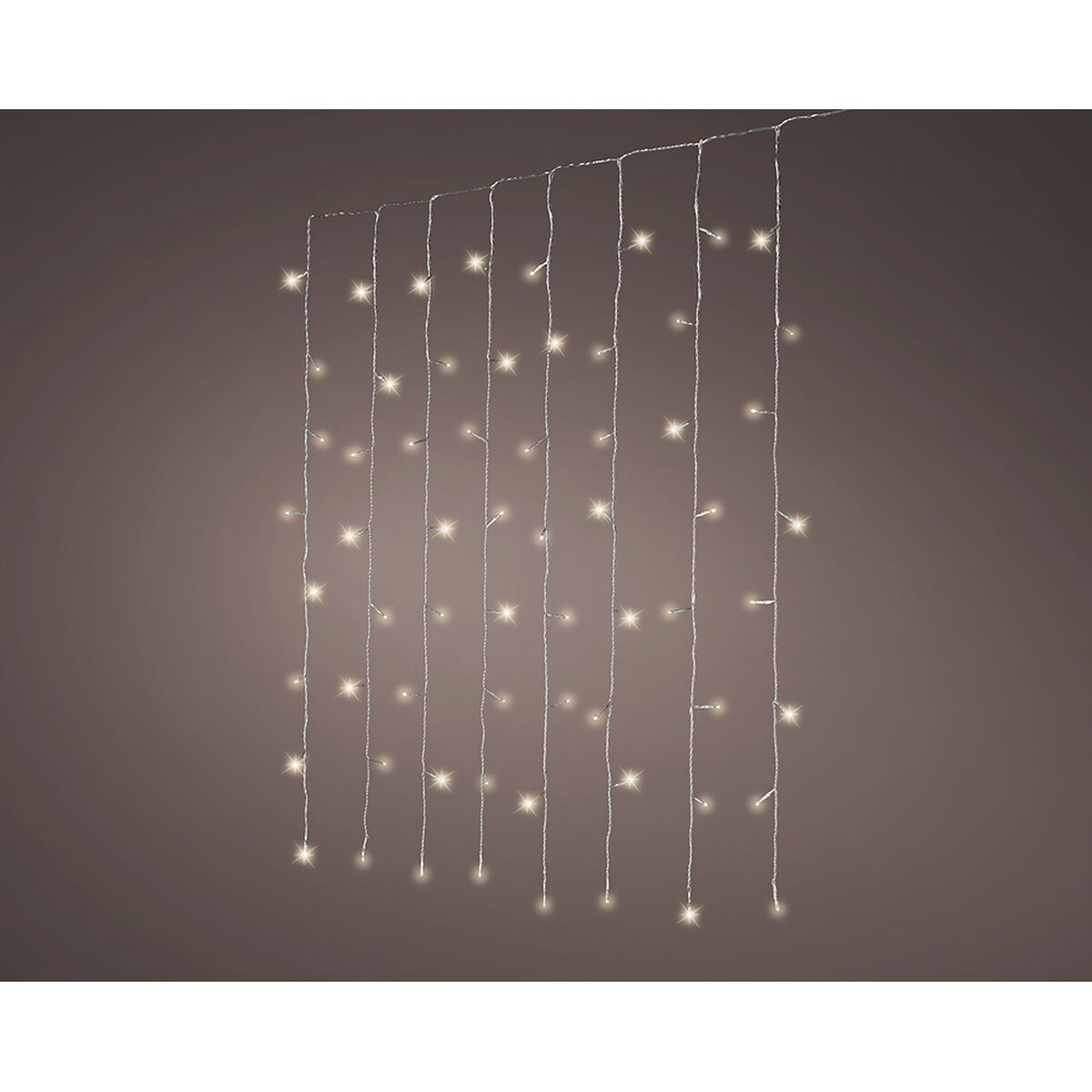 Gardinbelysning med LED Lumineo Varmvit