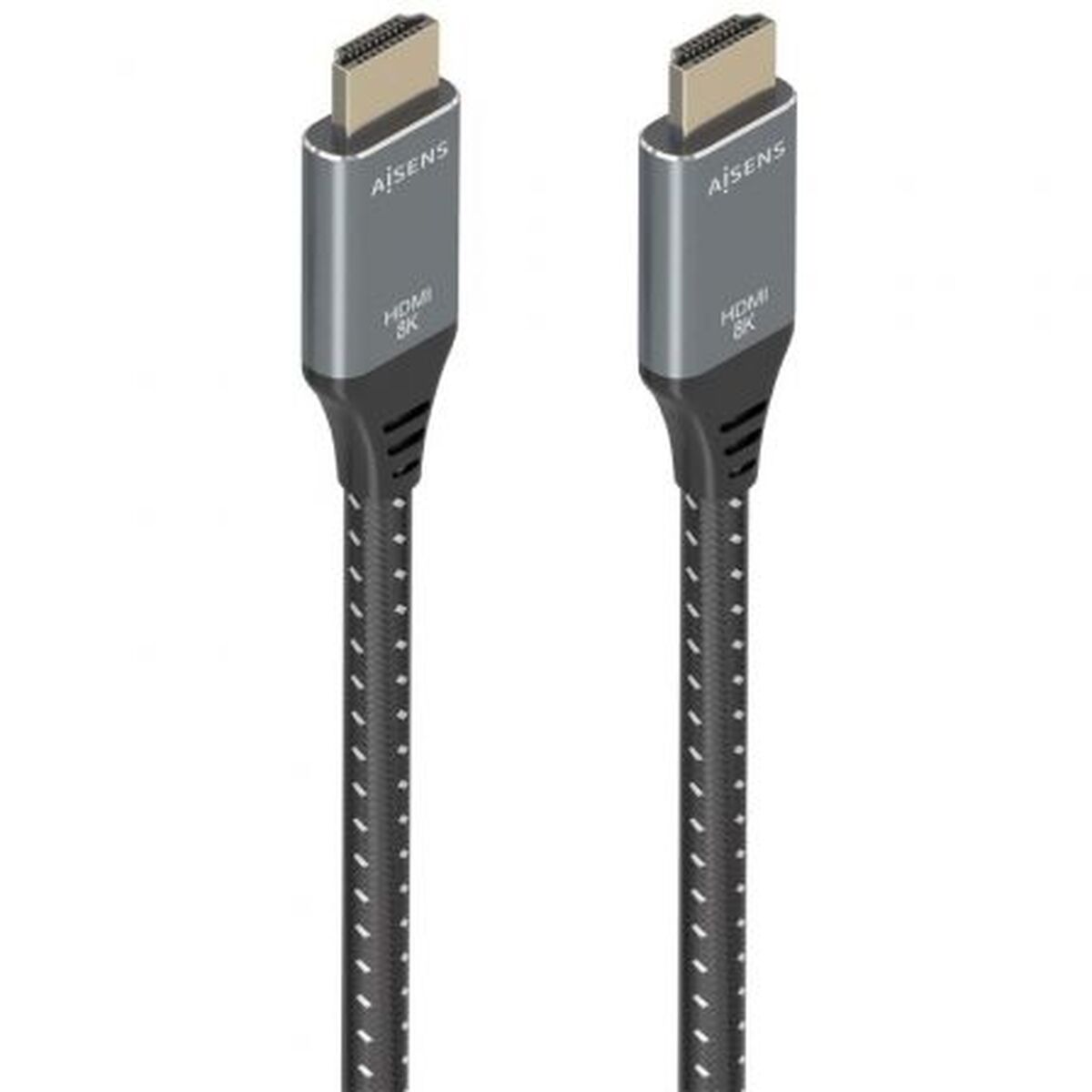Kabel HDMI Aisens A150-0877 7 m Svart/Grå