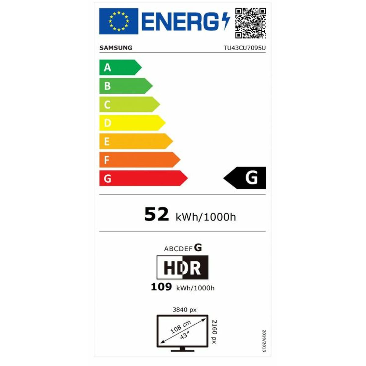 Smart TV Samsung TU43CU7095UXXC 4K Ultra HD 65" LED HDR - 7