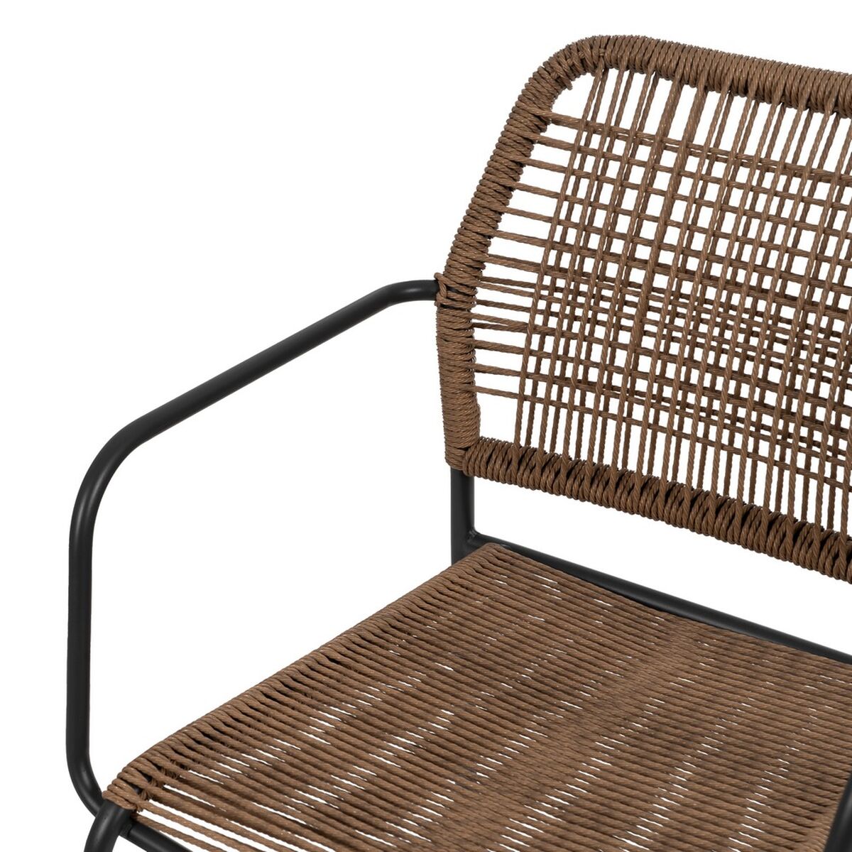 Matsalsstol Beige Antracitgrå 53 x 63 x 78 cm - 7