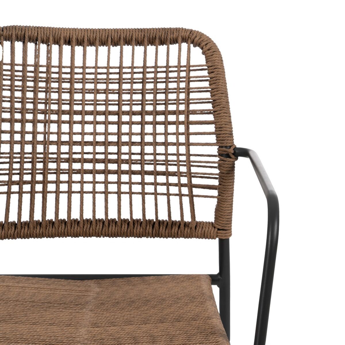 Matsalsstol Beige Antracitgrå 53 x 63 x 78 cm - 6