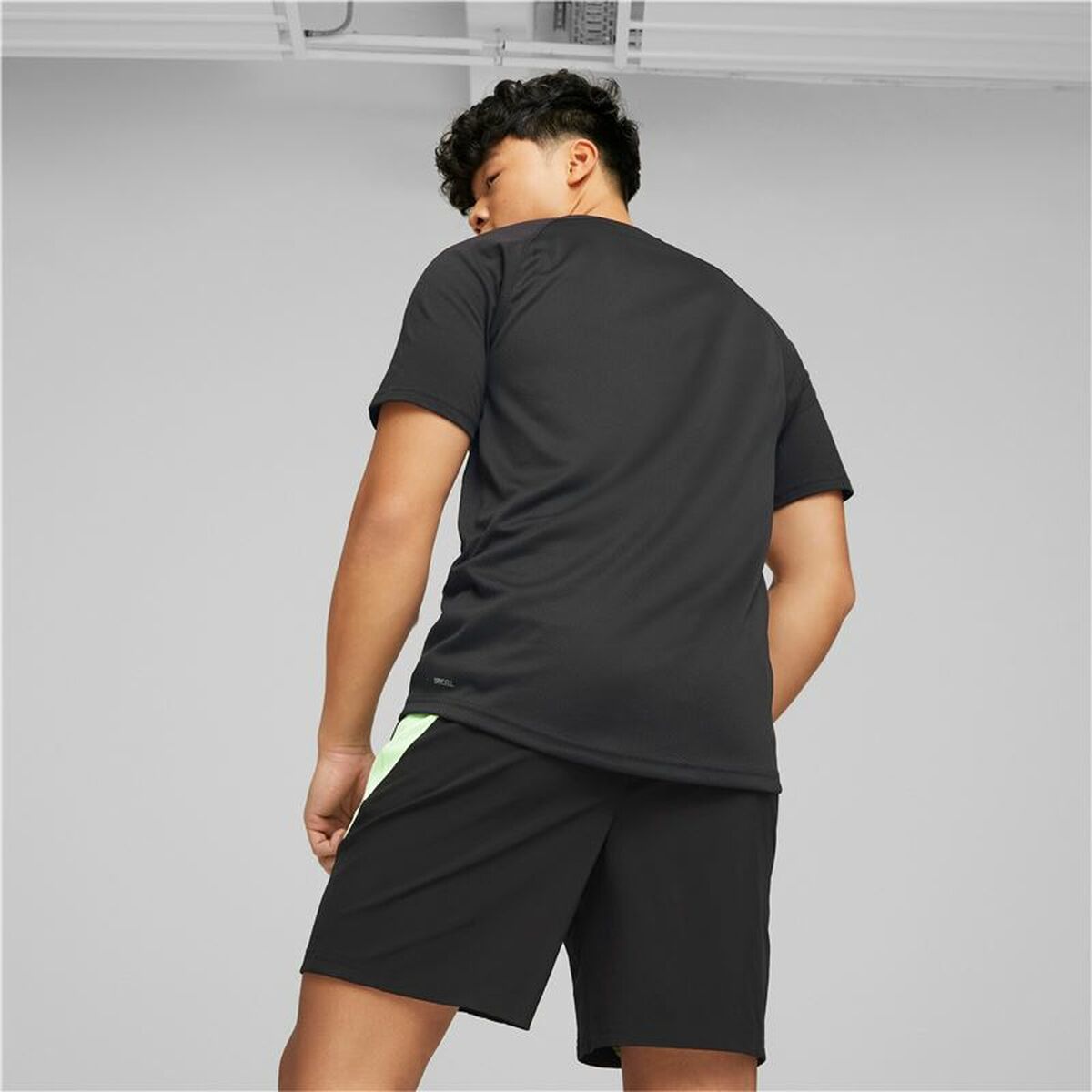 T-shirt med kortärm Herr Puma Ultrabreathe Triblend Svart - 5
