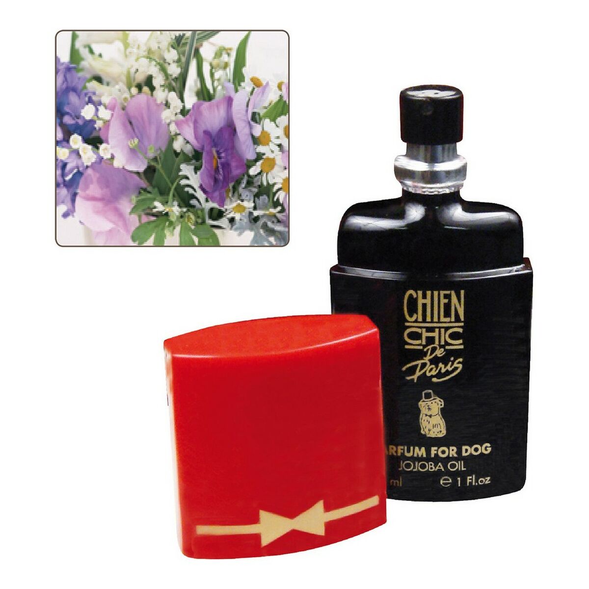 Husdjursparfym Chien Chic Blommig Hund (30 ml) - 3