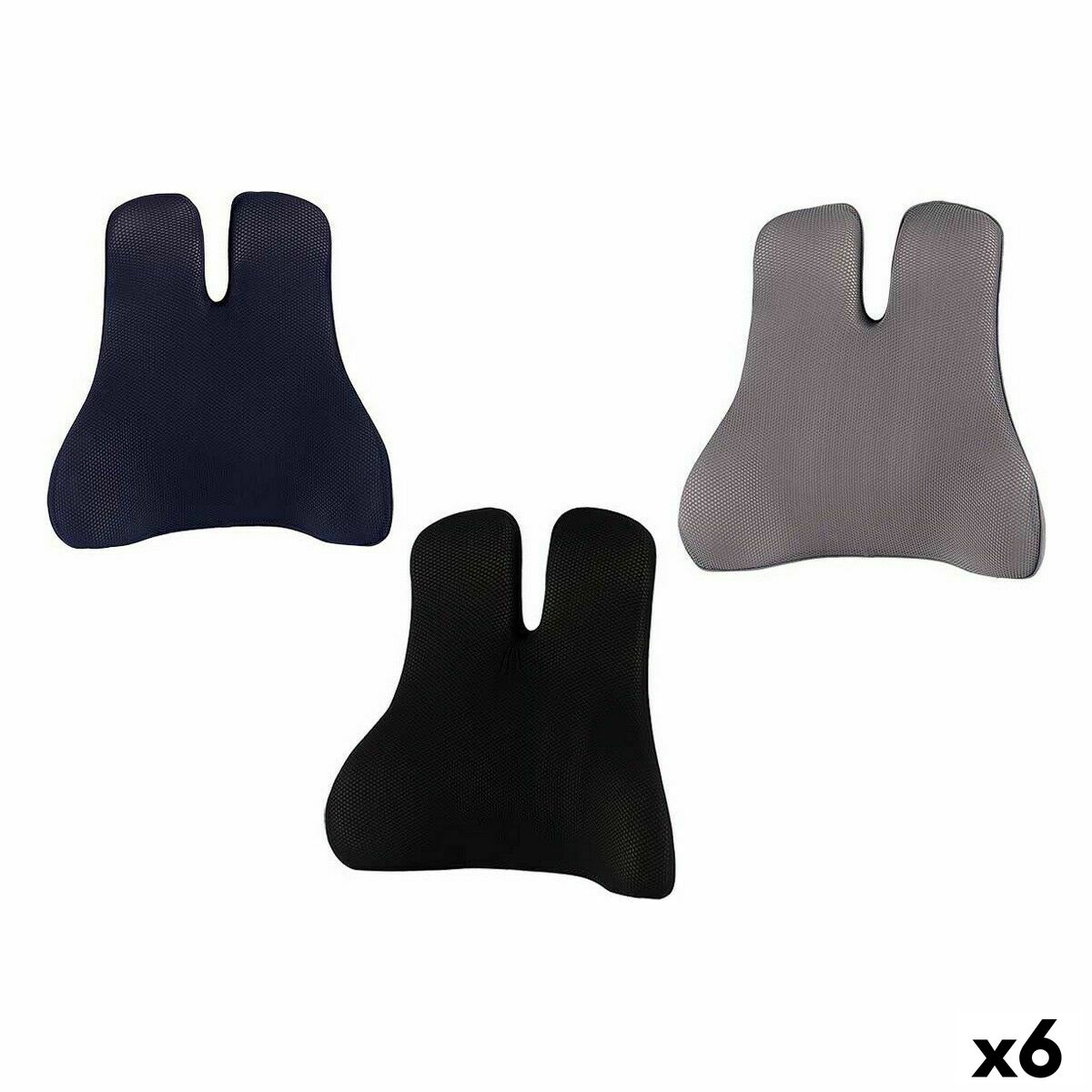 Ergonomisk Ländryggkudde 47 x 14 x 47 cm Minnesfunktion (6 antal) - 3