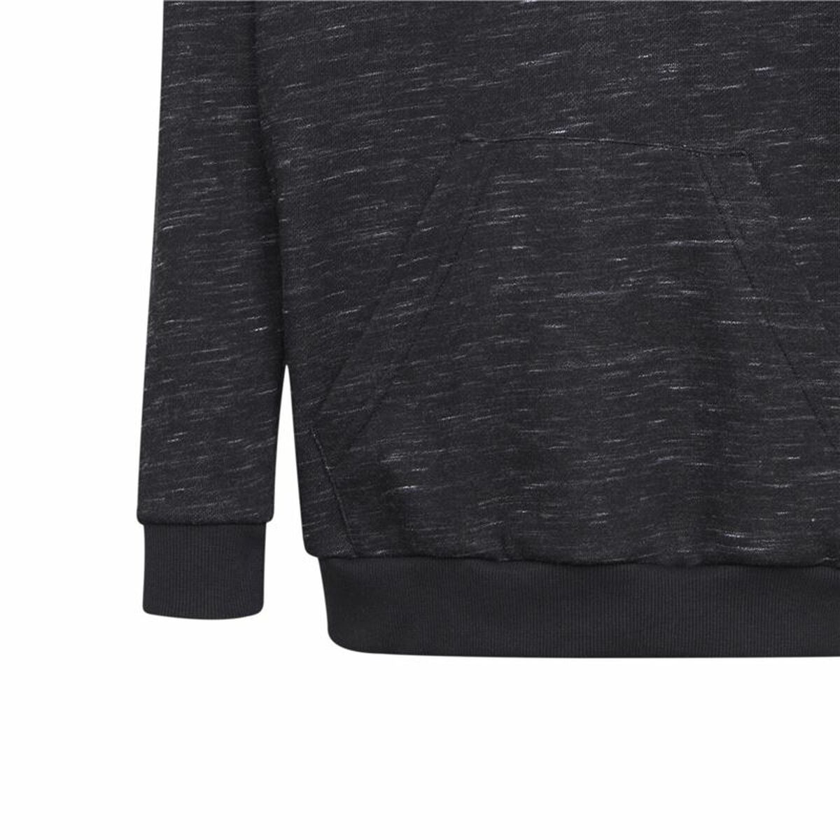 Tröja med huva Unisex Adidas Future Badge Svart - 4