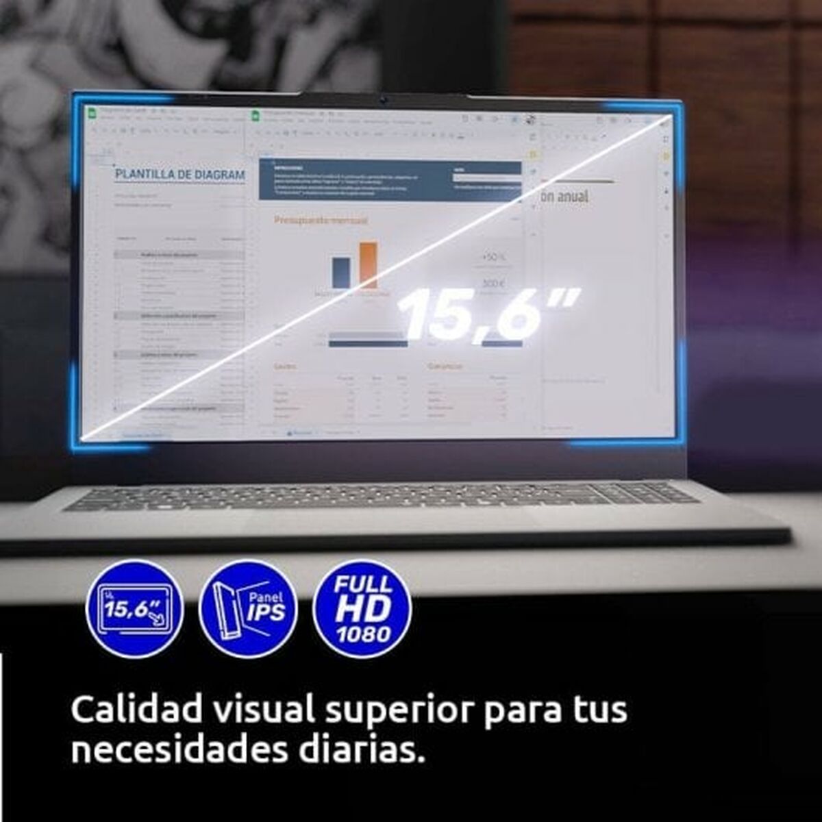 Bärbar dator Alurin 15,6" Intel Evo Core Ultra 7 155H 16 GB RAM 1 TB SSD Qwerty Spanska - 4