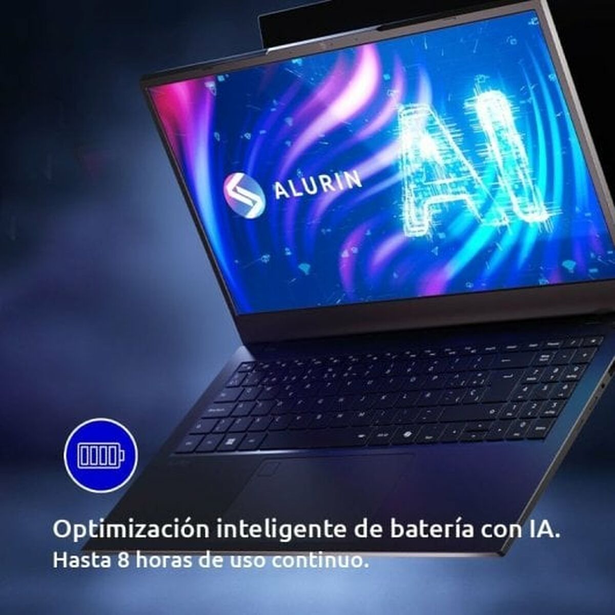 Bärbar dator Alurin 15,6" Intel Evo Core Ultra 7 155H 16 GB RAM 1 TB SSD Qwerty Spanska - 5