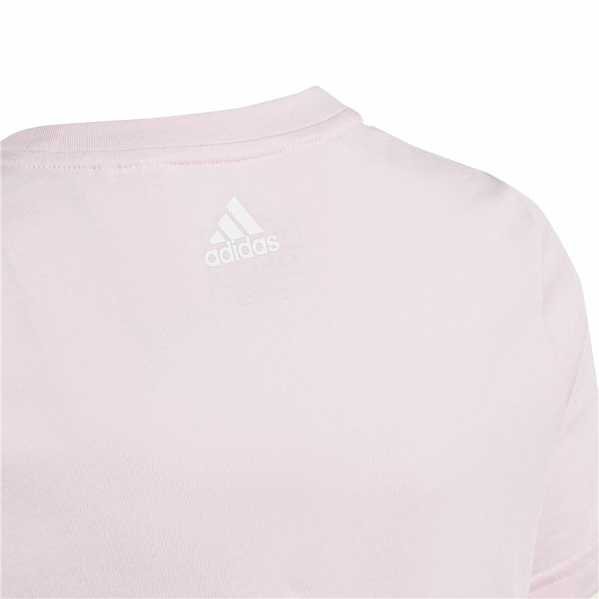 Barn T-shirt med kortärm Adidas G Lin T Rosa - 5