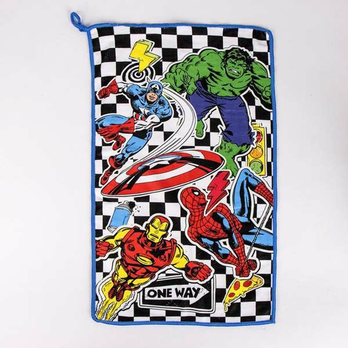 Resenecessär The Avengers Blå 23 x 15 x 8 cm - 3