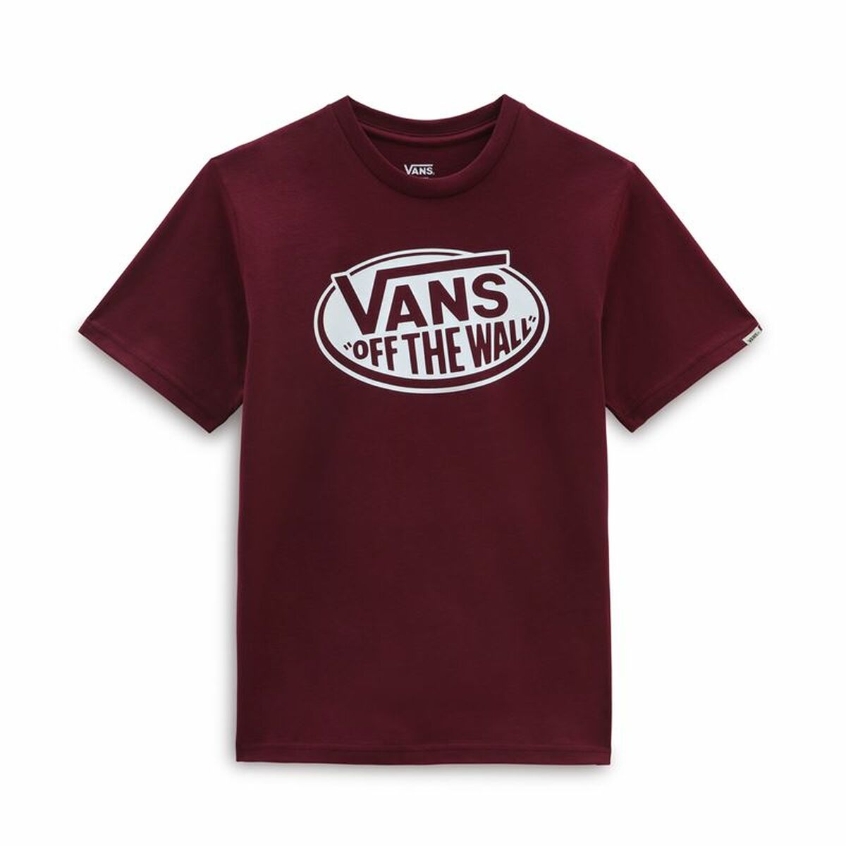 T-shirt med kortärm Barn Vans Classic OTW Mörkröd - 3