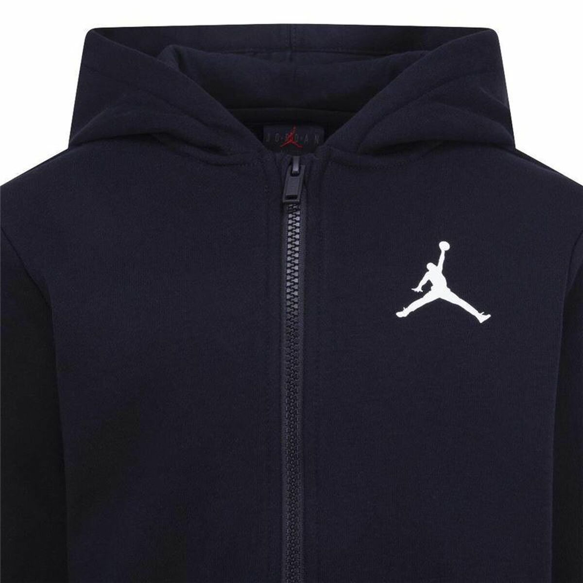 Träningskläder, Baby Jordan Essentials Fleeze Box Svart Röd - 4