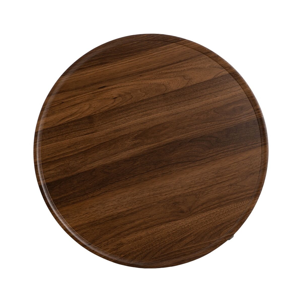 Soffbord Brun Svart Järn Trä MDF 60 x 60 x 45 cm - 7