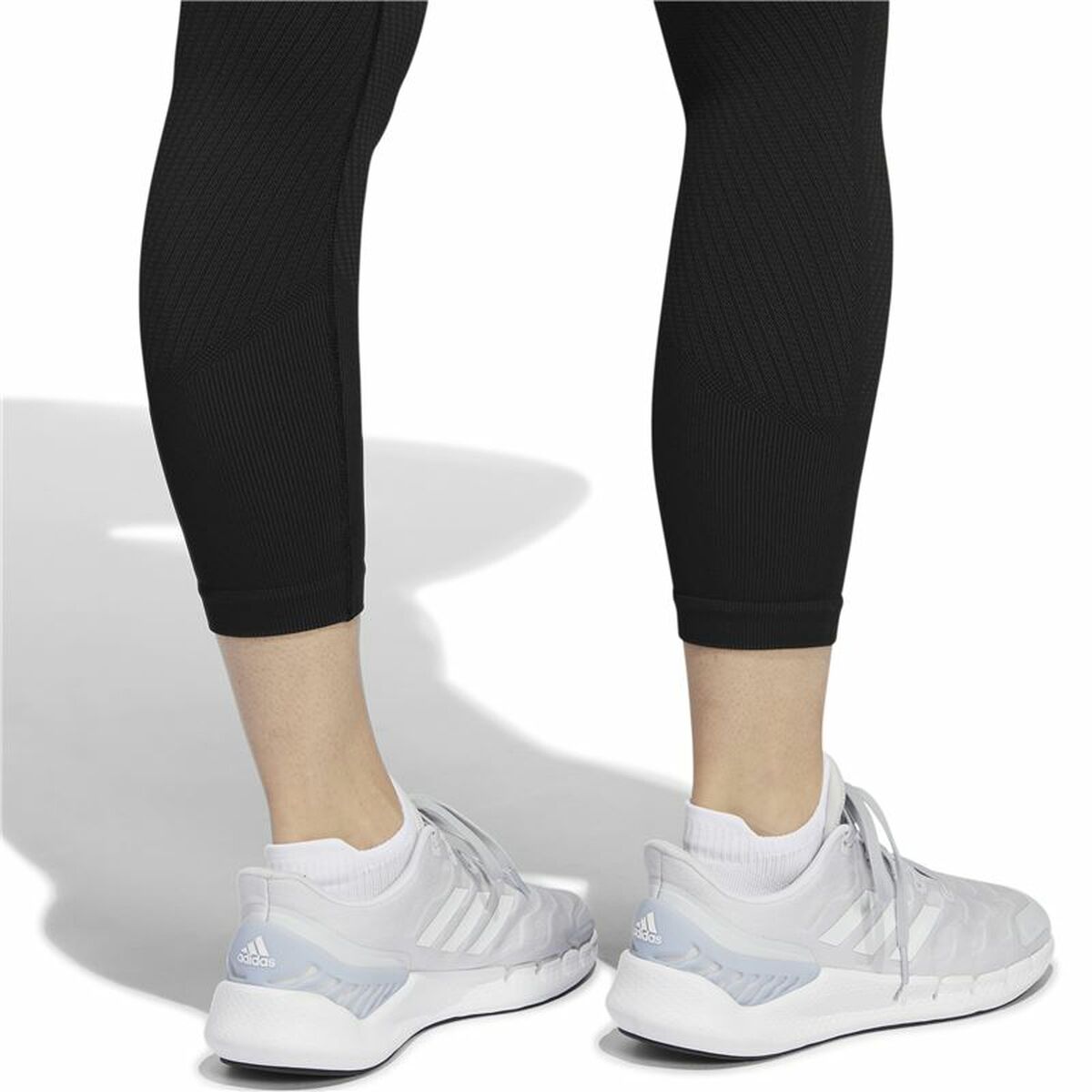 Sport-leggings, Dam Adidas Aeroknit Svart - 2