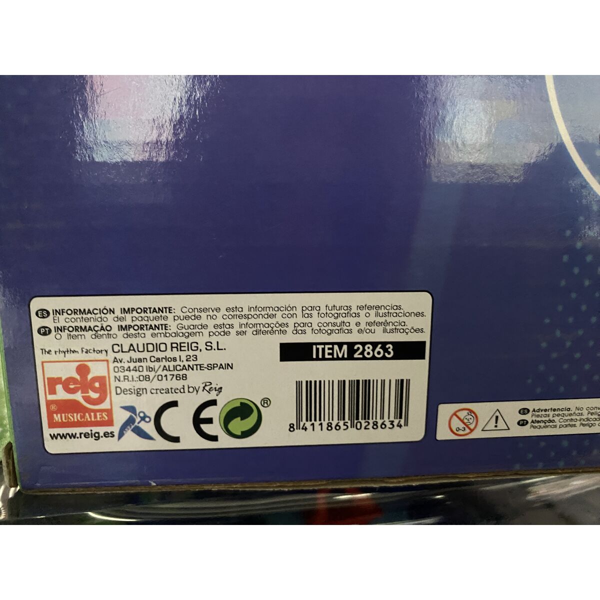 Xylofon PJ Masks Blå Plast - 3
