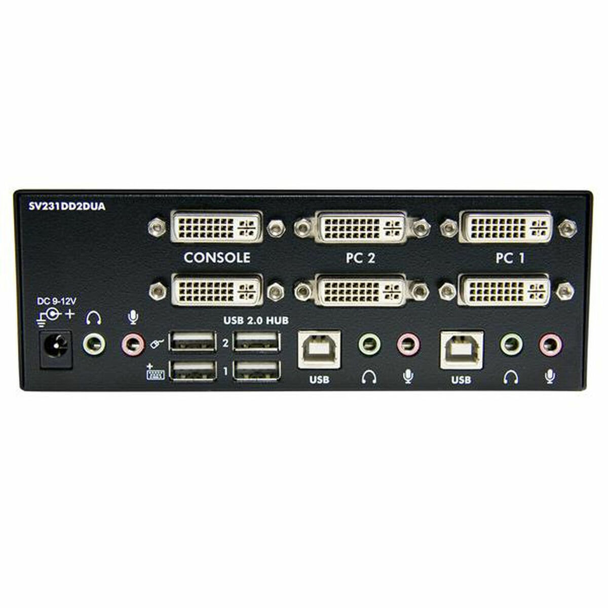 KVM -omvandlare med 2 portar Startech SV231DD2DUA - 4